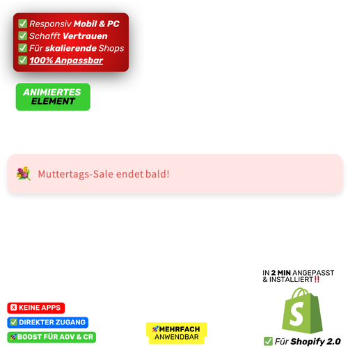 Badge Muttertag - hover