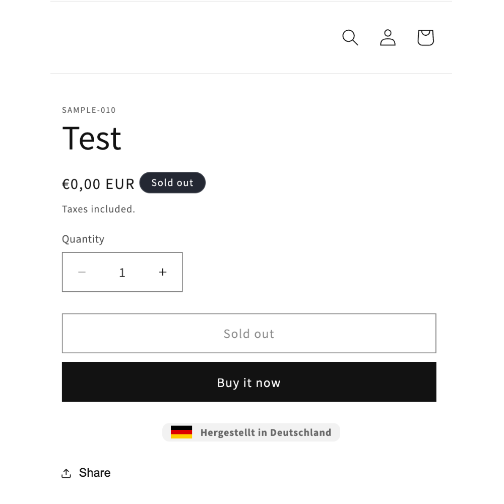 Badge Made in Germany