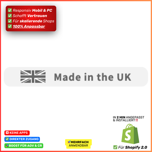 Badge Made in UK