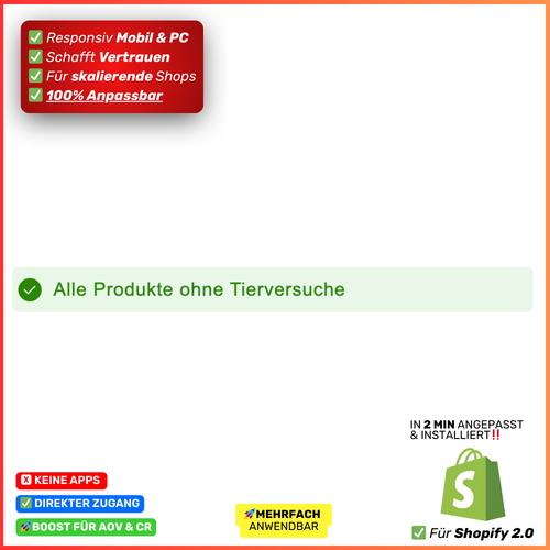 Badge Ohne Tierversuche
