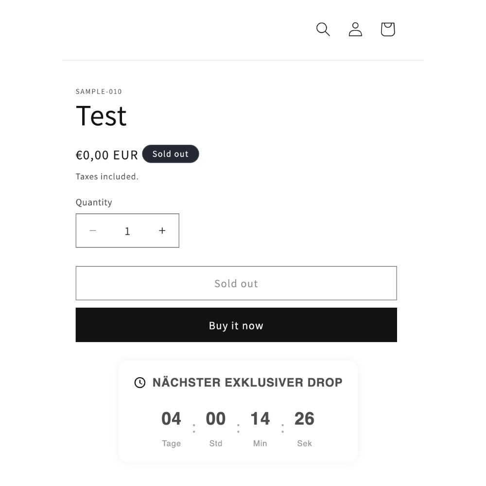 Box Nächster Drop