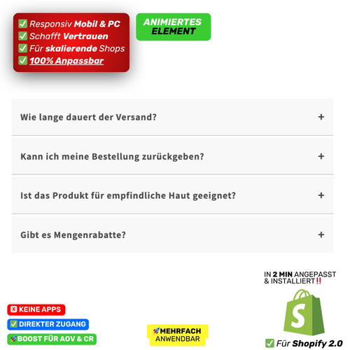 INFO FAQ - animiert