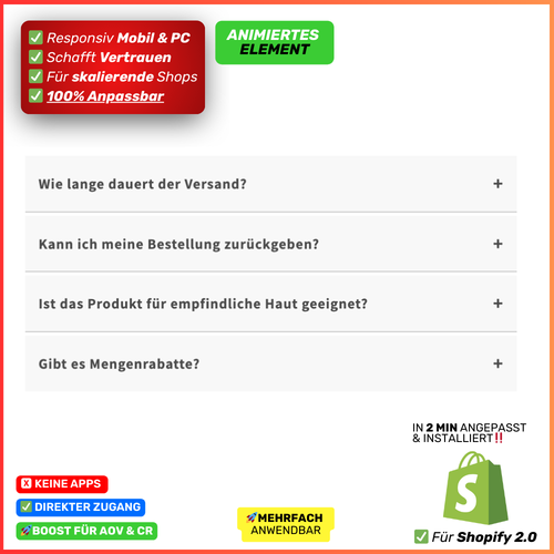 INFO FAQ - animiert