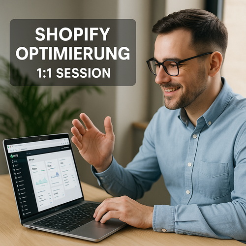 🧠 1:1 Shopify Experten-Optimierung (60 Minuten)