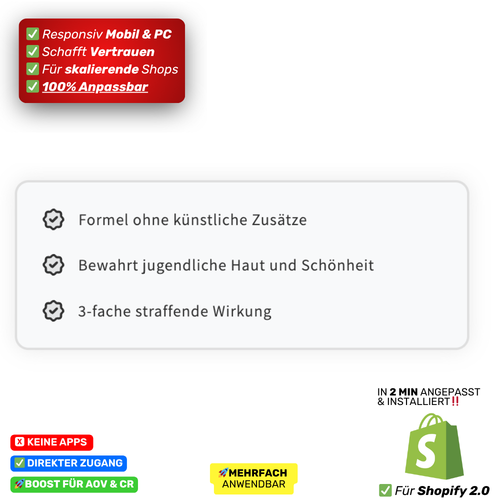 3 Verkaufsargumente Intro Box
