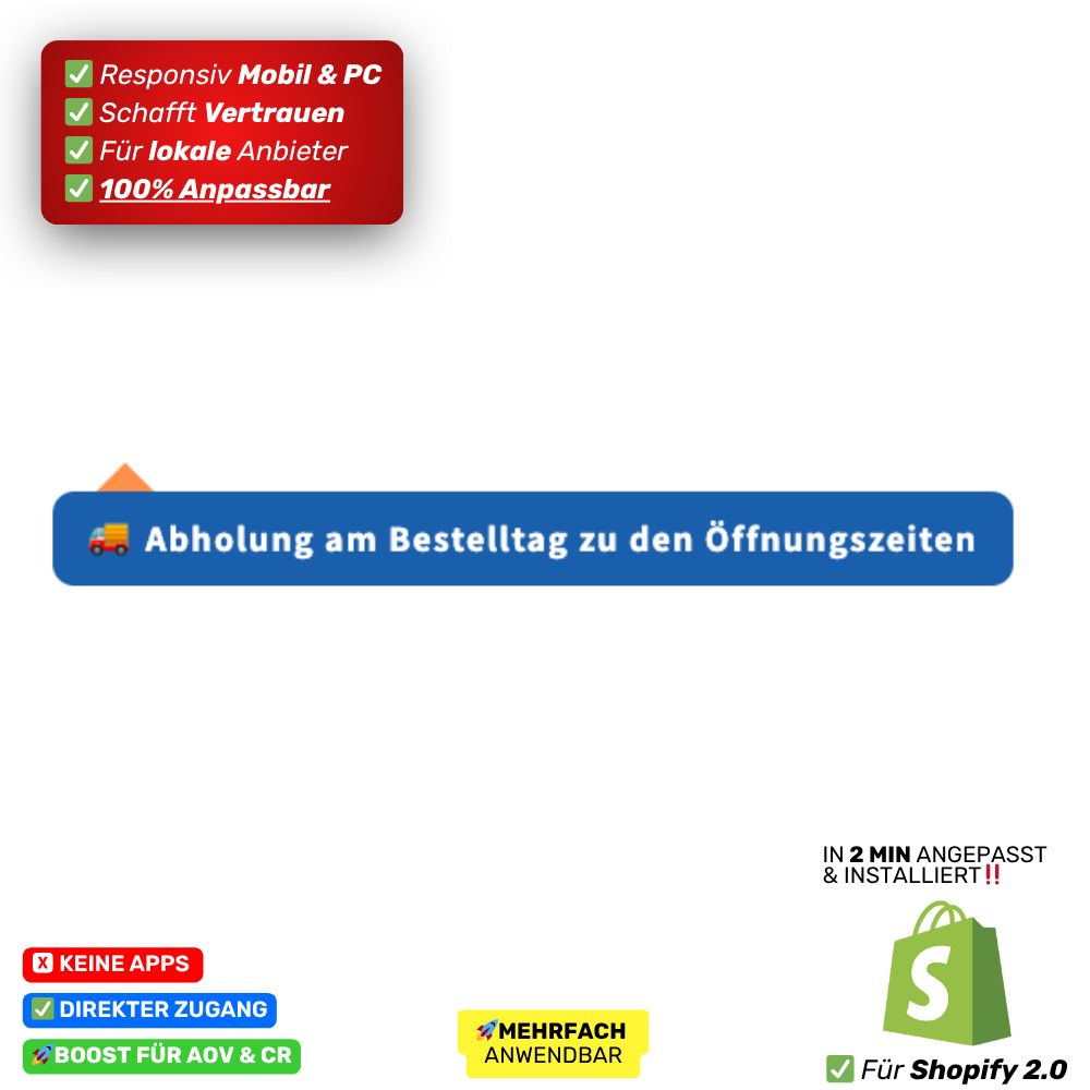 Abholung - Badge