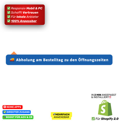 Abholung - Badge