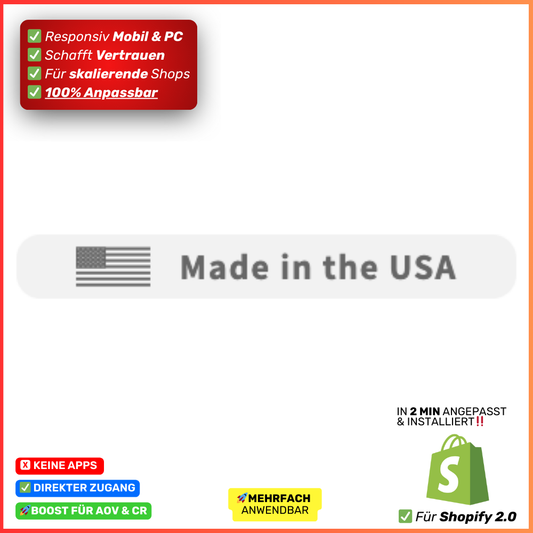 Badge Made in USA
