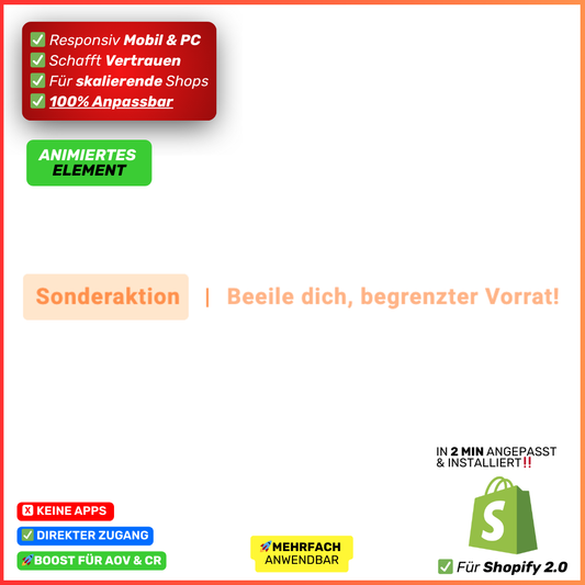 Badge Sonderaktion animiert