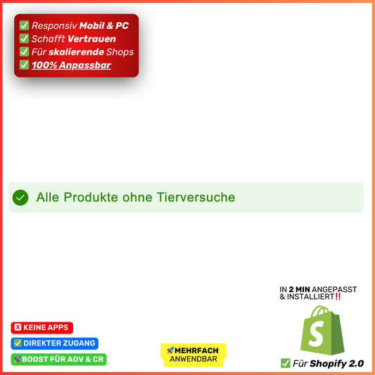 Badge Ohne Tierversuche