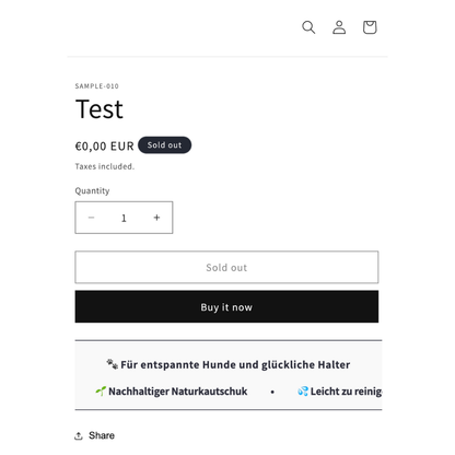 Banner Laufleiste Statement - animiert