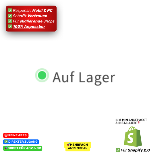 INFO auf Lager