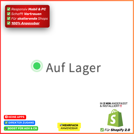 INFO auf Lager