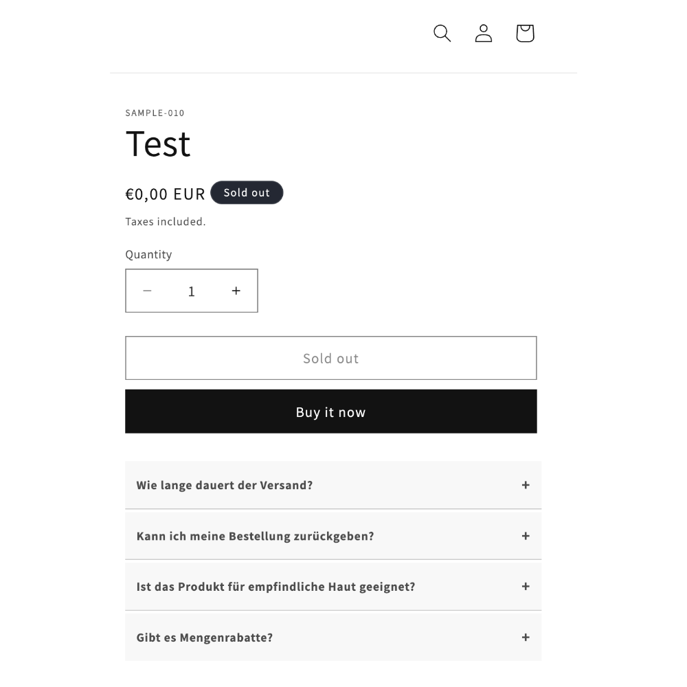 INFO FAQ - animiert