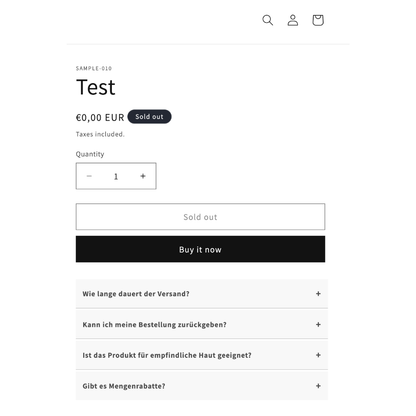INFO FAQ - animiert