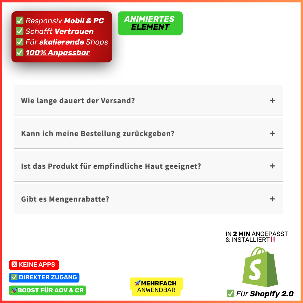 INFO FAQ - animiert
