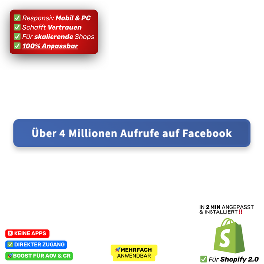 Aufrufe Facebook