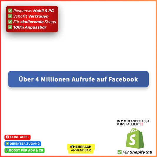 Aufrufe Facebook