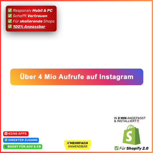 Aufrufe Instagram