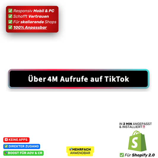 Aufrufe TikTok