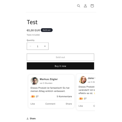 FB Beitrags Slider v1