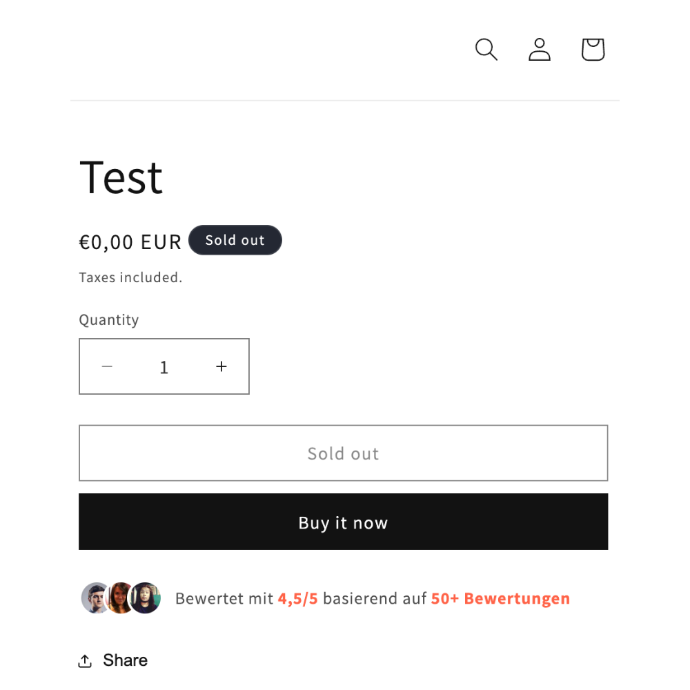 Trust Kundenbewertung - Personen